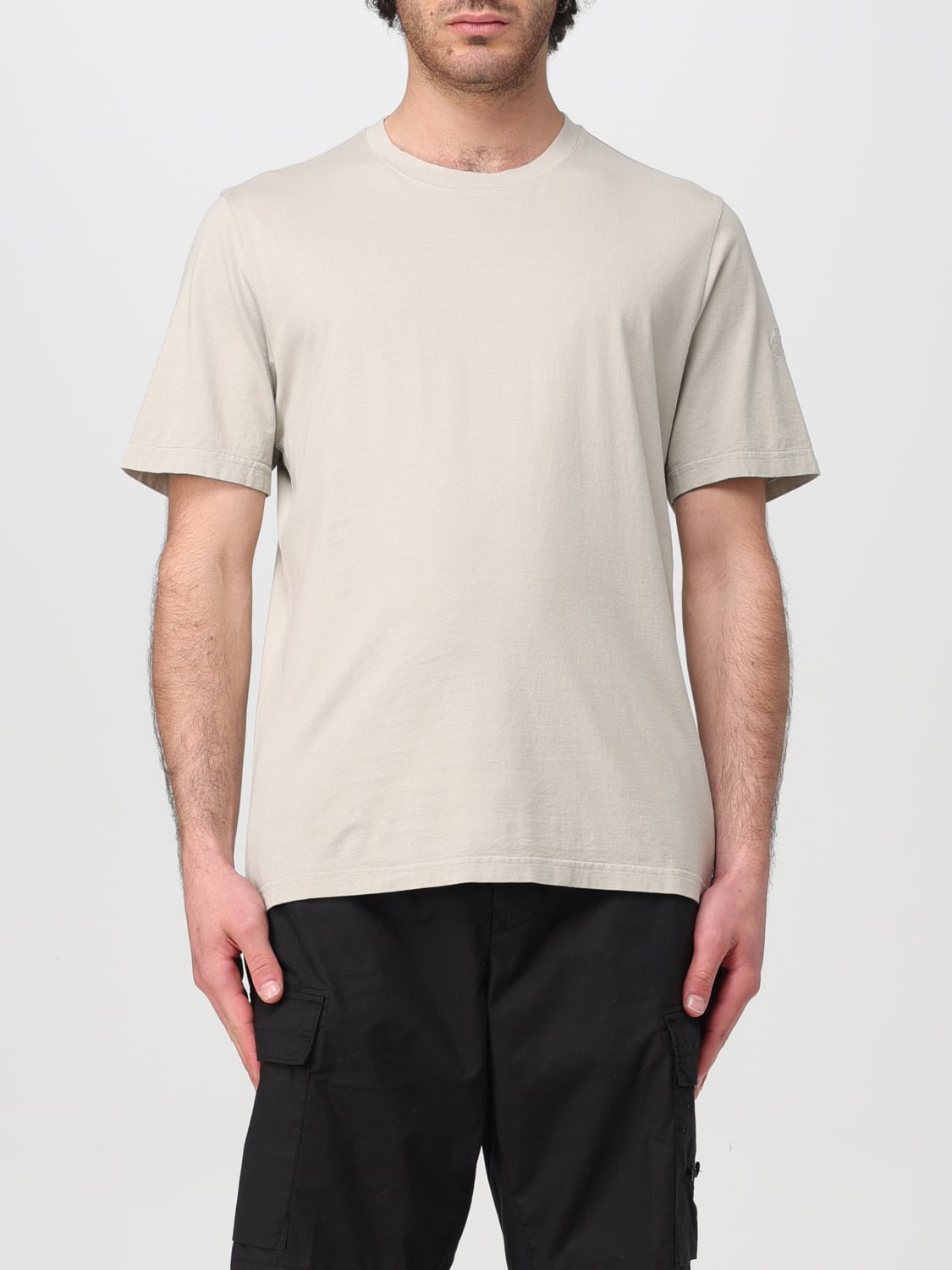 PREMIATA T-SHIRT: T-shirt Premiata in cotone , Beige - Img 1