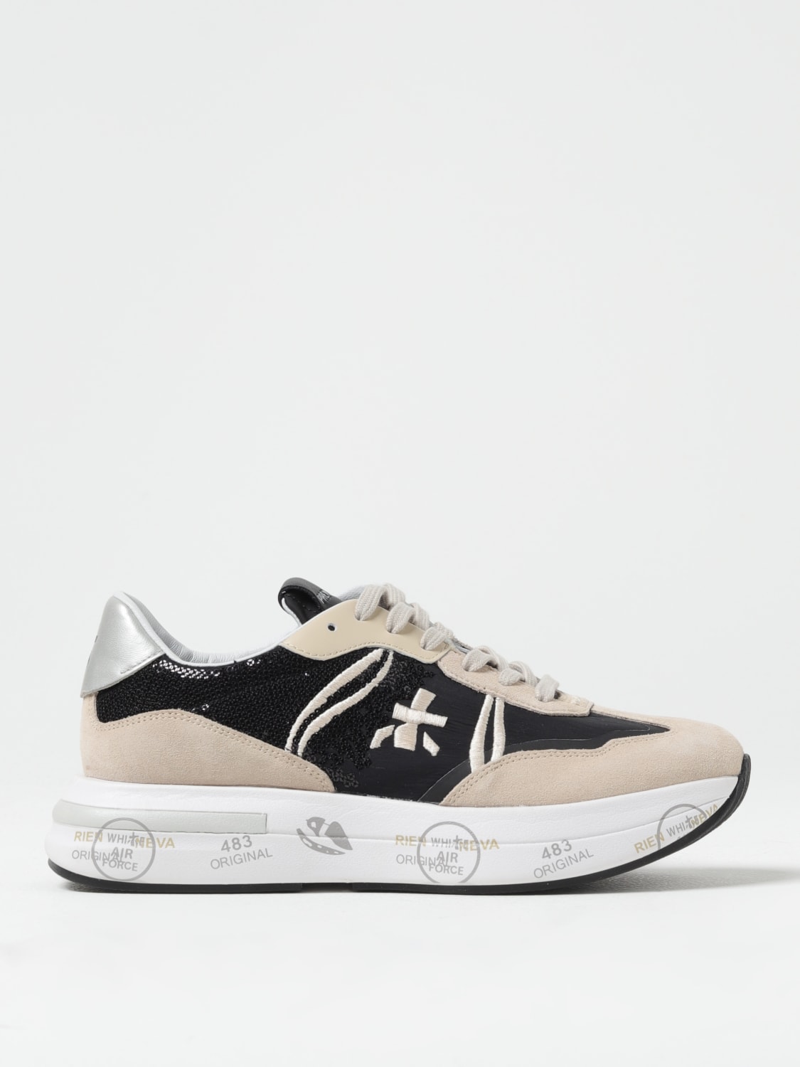 PREMIATA: Sneakers woman - Black | Premiata sneakers CASSIE