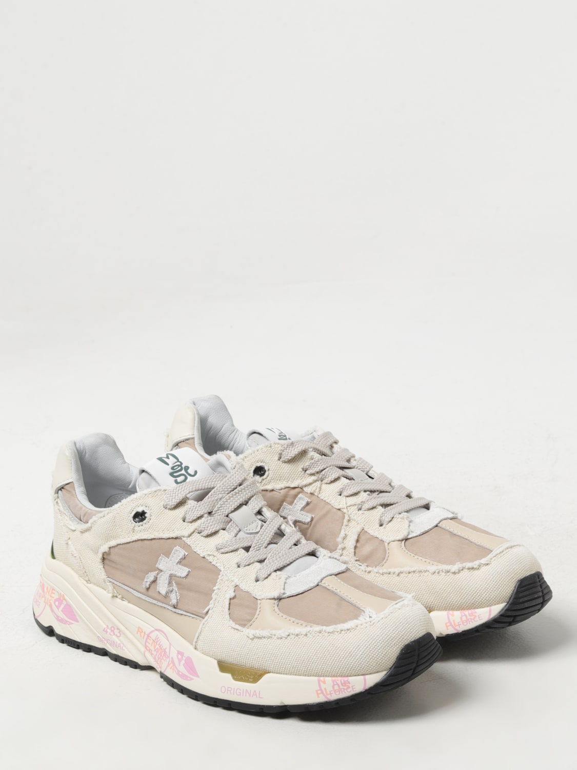 スニーカー PREMIATA Women Sneakers MASED VAR 6681 Beige PREMIATA: Sneakers woman - Beige | Premiata sneakers MASED