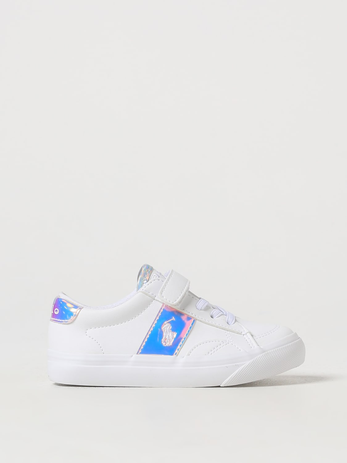 POLO RALPH LAUREN SNEAKERS: Sneakers kids Polo Ralph Lauren, White - Img 1