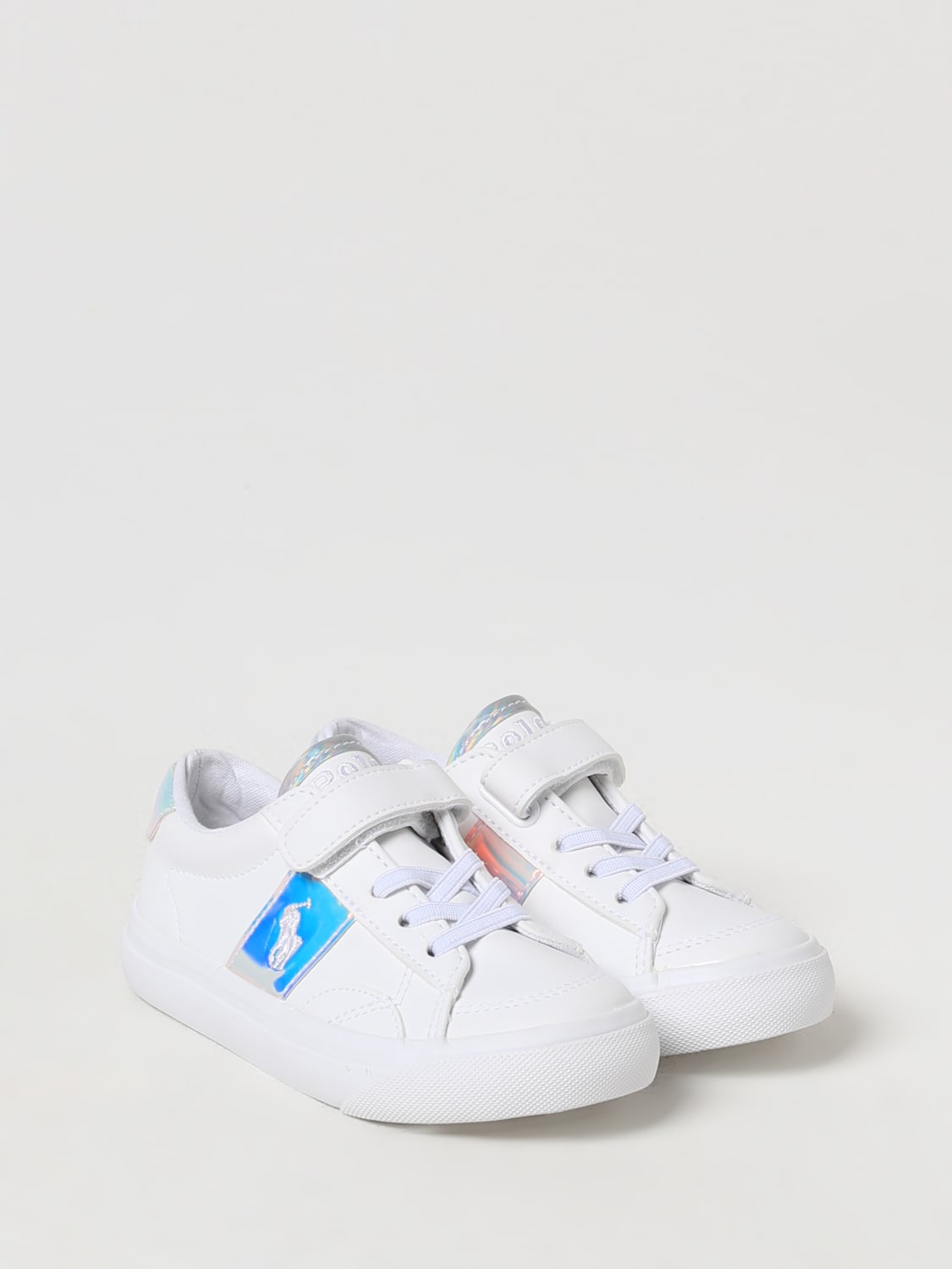 POLO RALPH LAUREN SNEAKERS: Sneakers kids Polo Ralph Lauren, White - Img 2