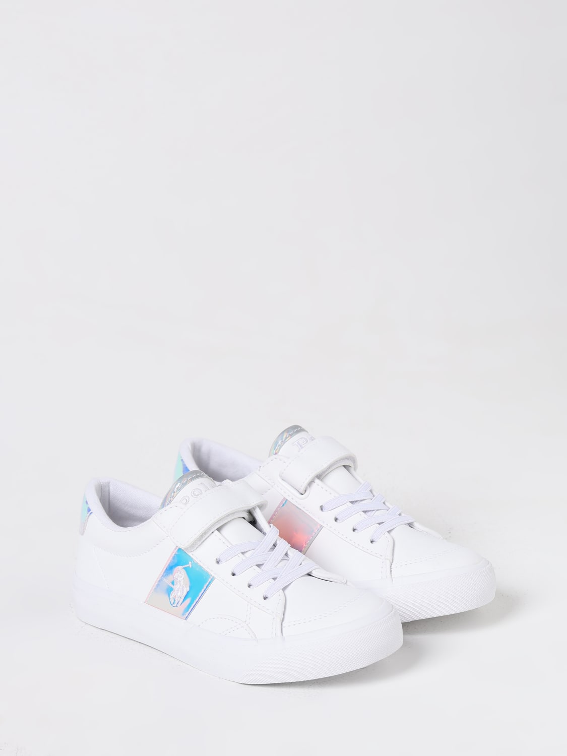 POLO RALPH LAUREN SNEAKERS: Sneakers kids Polo Ralph Lauren, White - Img 2