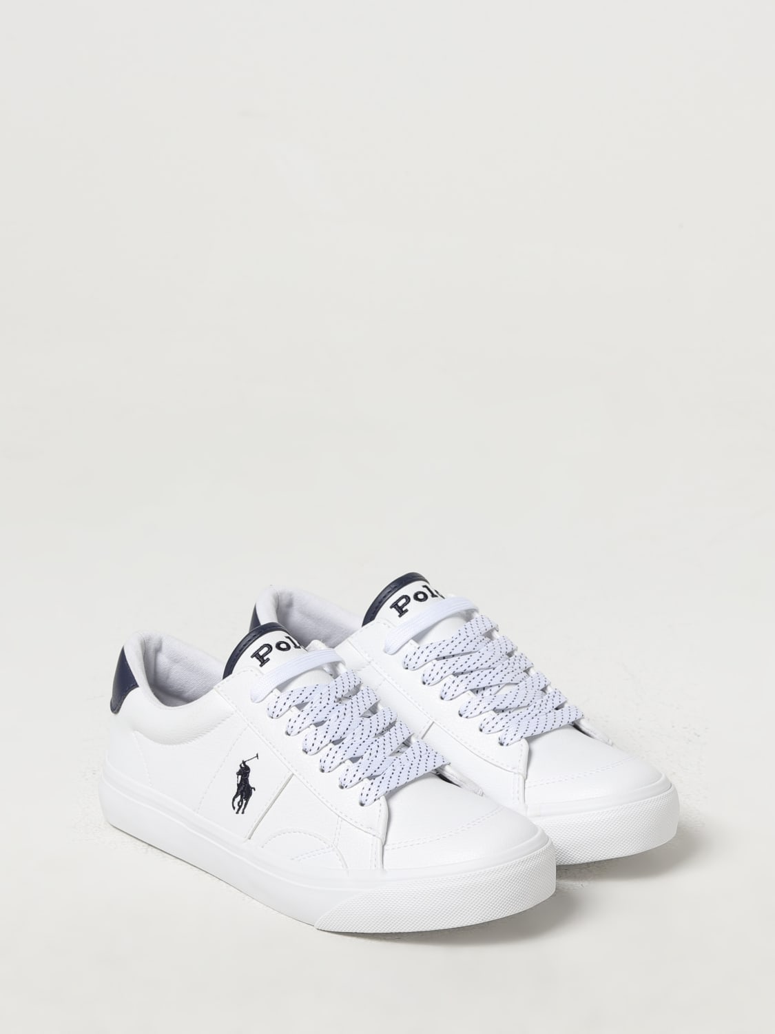 POLO RALPH LAUREN SNEAKERS: Sneakers kids Polo Ralph Lauren, White - Img 2