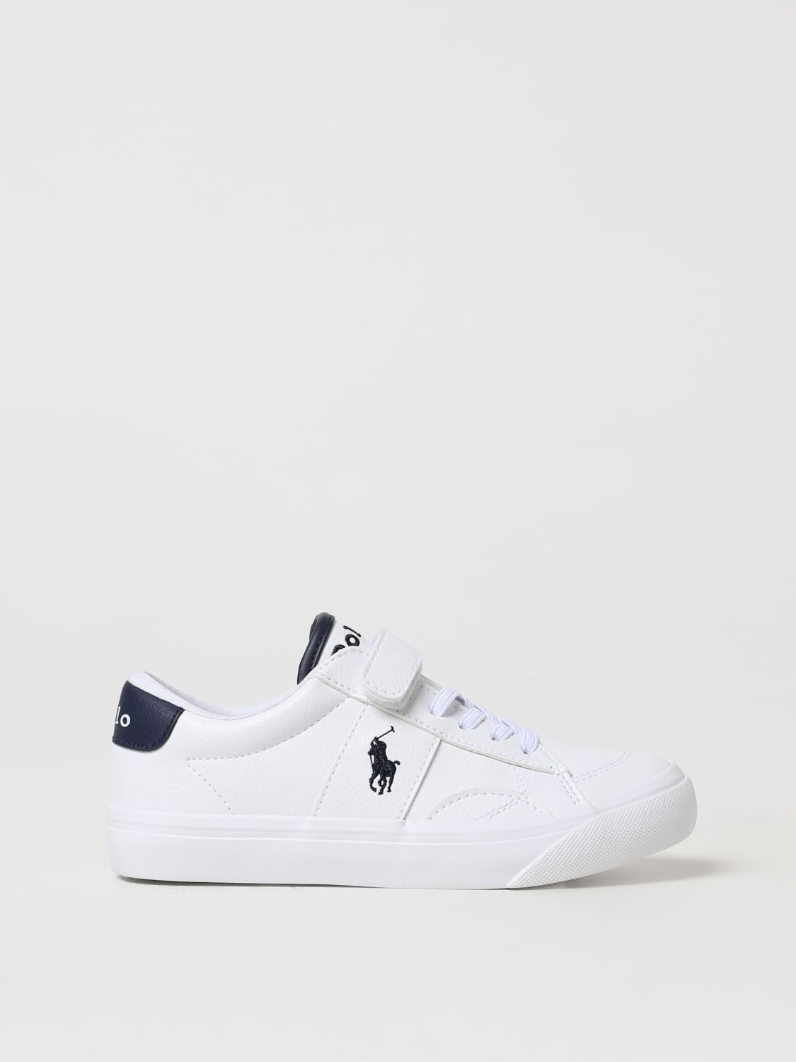 POLO RALPH LAUREN SNEAKERS: Sneakers kids Polo Ralph Lauren, White - Img 1