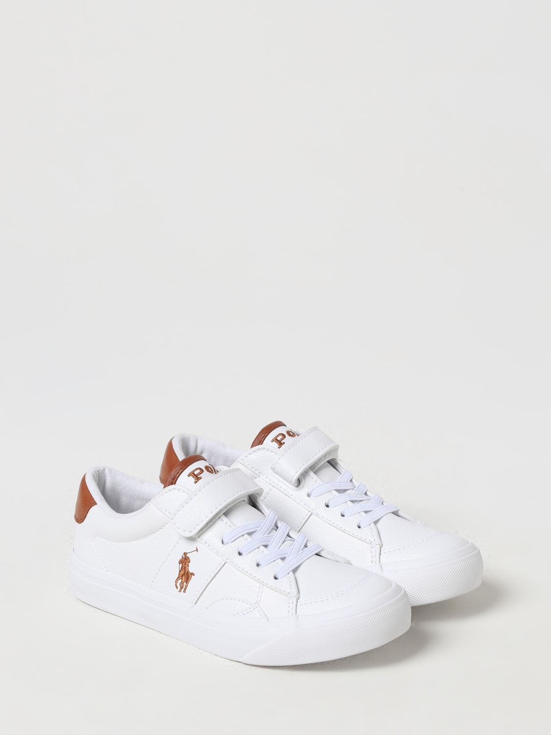 POLO RALPH LAUREN SNEAKERS: Sneakers kids Polo Ralph Lauren, White - Img 2