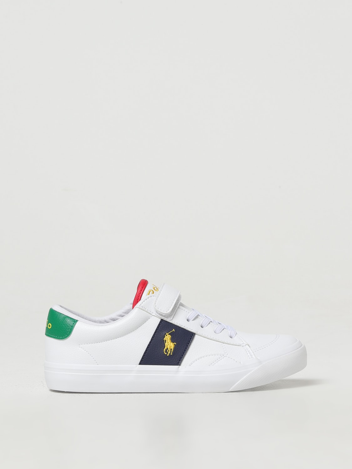 POLO RALPH LAUREN SNEAKERS: Sneakers kids Polo Ralph Lauren, White - Img 1