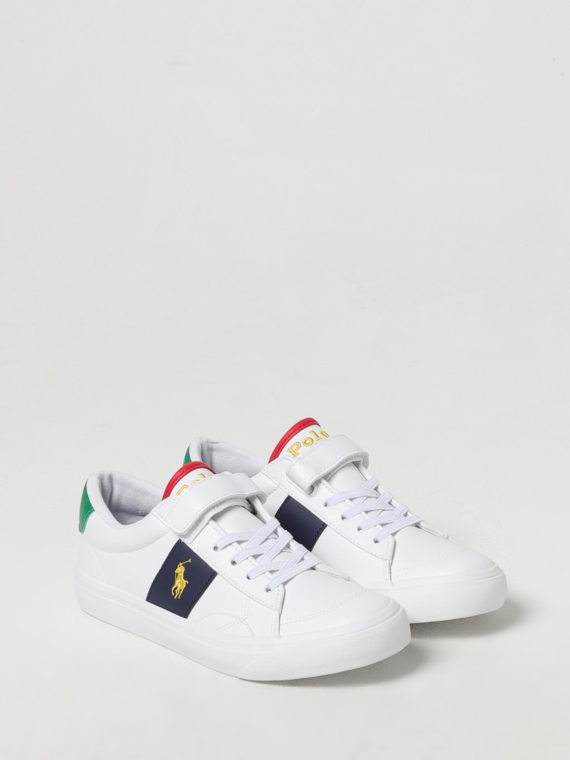 POLO RALPH LAUREN SNEAKERS: Sneakers kids Polo Ralph Lauren, White - Img 2