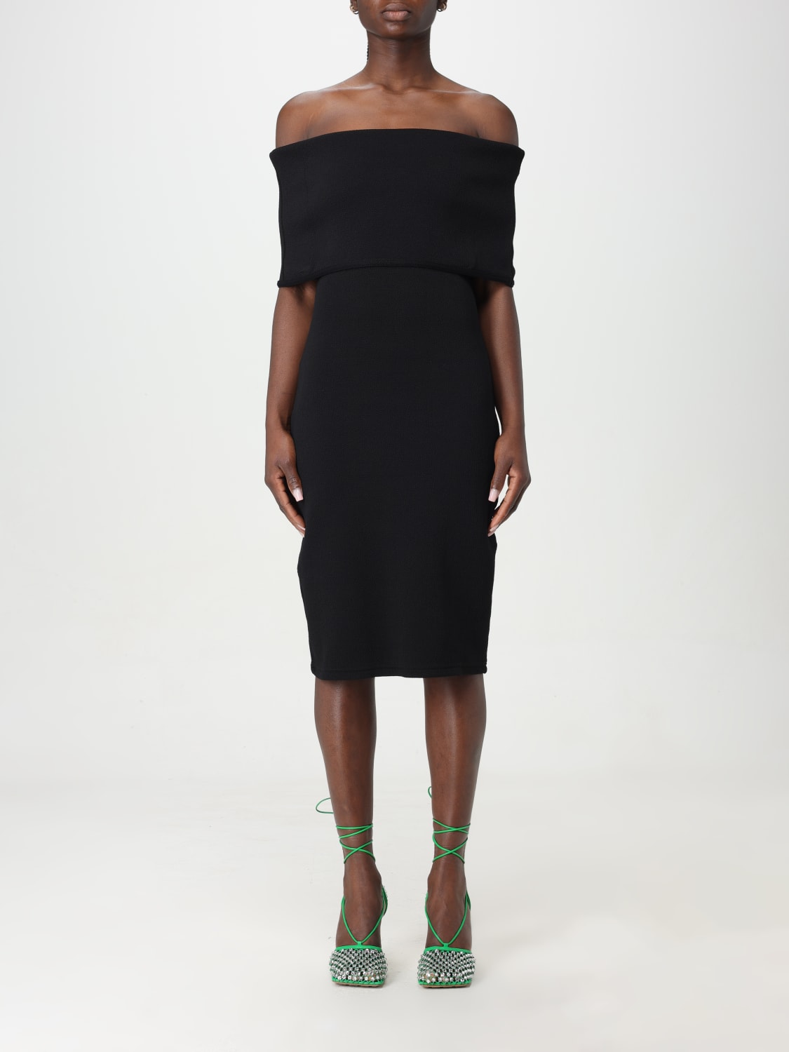 BOTTEGA VENETA DRESS: Dress woman Bottega Veneta, Black - Img 1