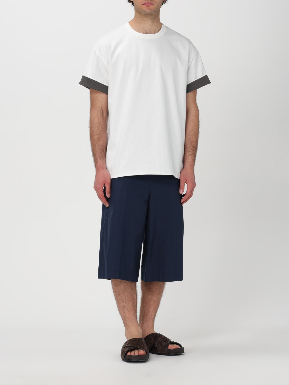 BOTTEGA VENETA SHORT: Short men Bottega Veneta, Blue - Img 2