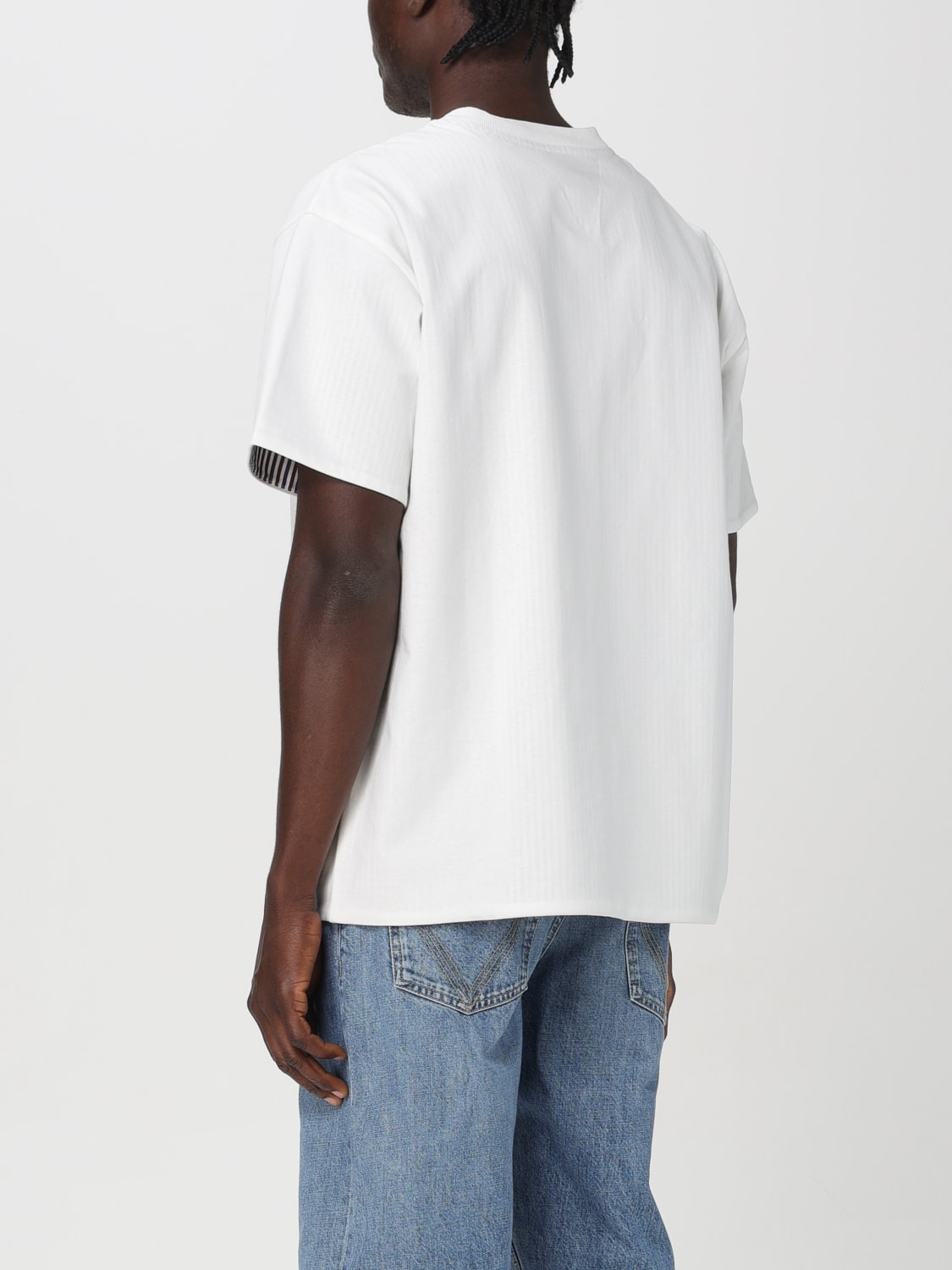 BOTTEGA VENETA T-SHIRT: T-shirt homme Bottega Veneta, Blanc - Img 3