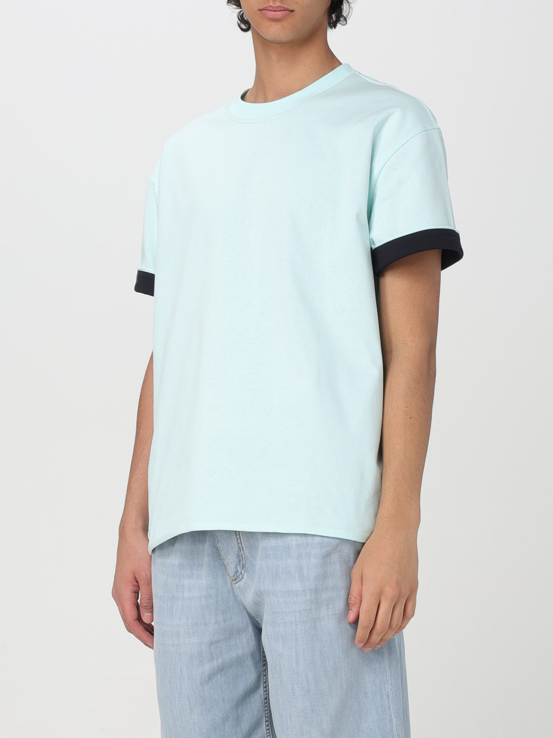 BOTTEGA VENETA T-SHIRT: T-shirt men Bottega Veneta, Turquoise - Img 4