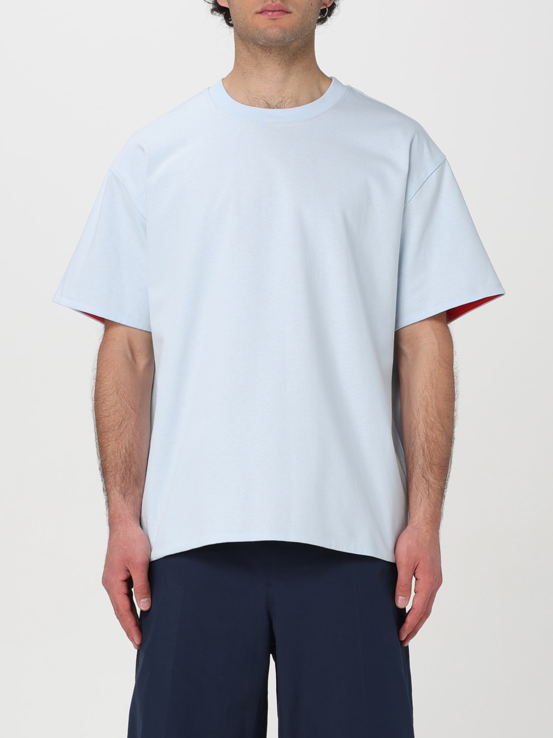 BOTTEGA VENETA T-SHIRT: T-shirt men Bottega Veneta, Gnawed Blue - Img 1