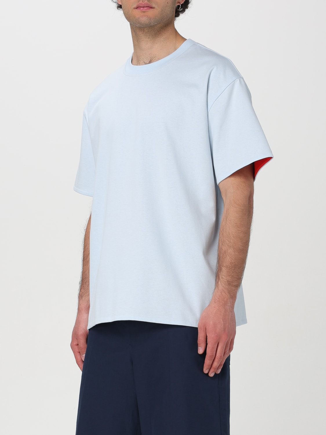 BOTTEGA VENETA T-SHIRT: T-shirt men Bottega Veneta, Gnawed Blue - Img 4