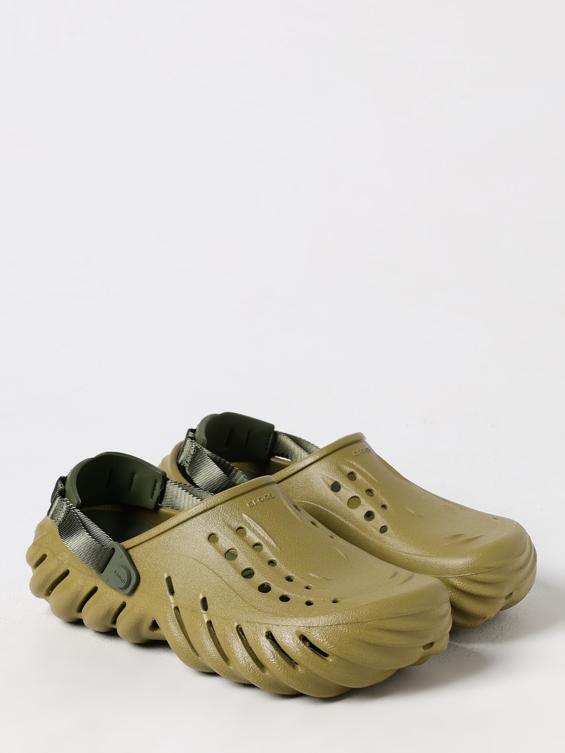 CROCS SANDALIAS: Zapatos hombre Crocs, Verde - Img 2