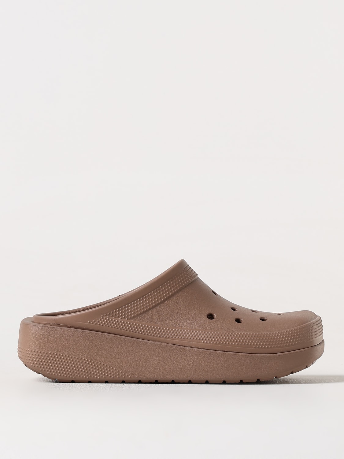 CROCS SANDALS: Shoes men Crocs, Beige - Img 1