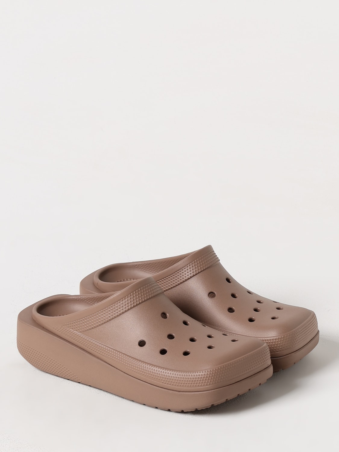 CROCS SANDALS: Shoes men Crocs, Beige - Img 2