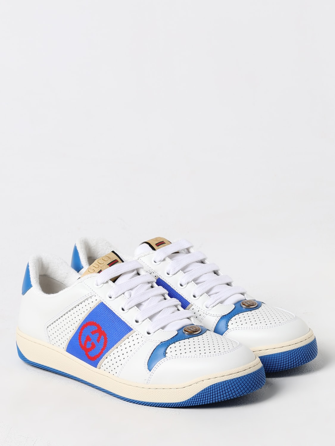 GUCCI SNEAKERS: Sneakers men Gucci, White - Img 2