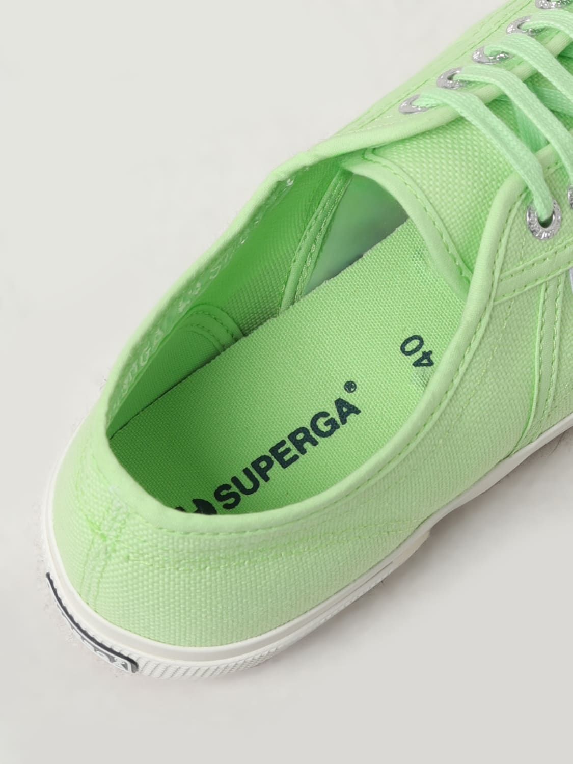 SUPERGA ZAPATILLAS: Zapatillas mujer Superga, Verde - Img 5