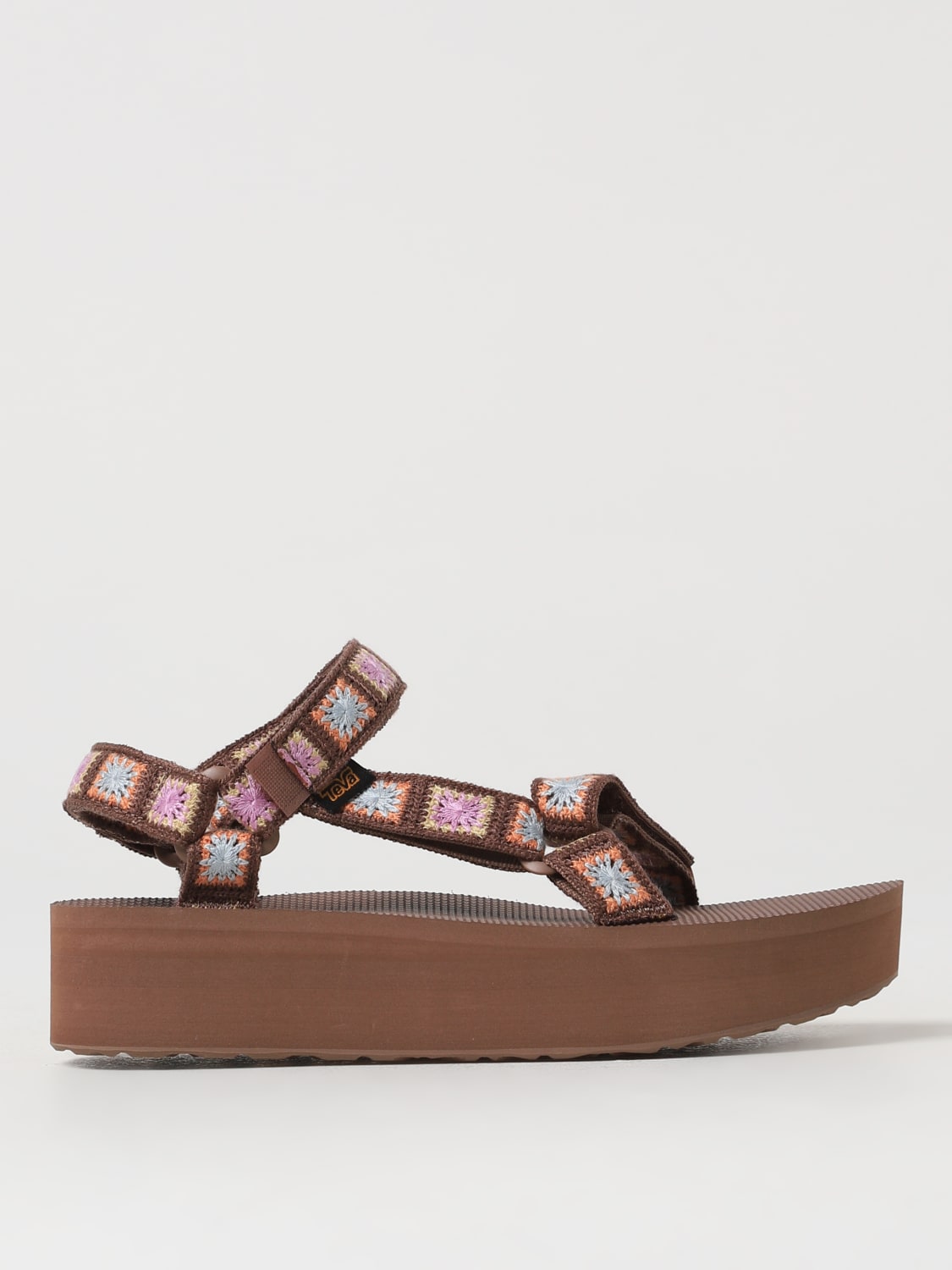 TEVA WEDGE SHOES: Shoes woman Teva, Brown - Img 1