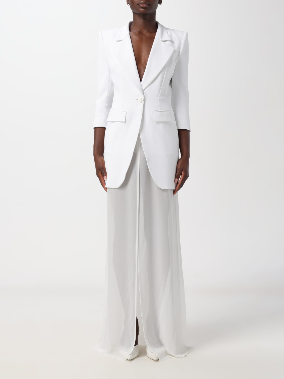 ELISABETTA FRANCHI SUIT SEPARATE: Suit separate woman Elisabetta Franchi, White - Img 1