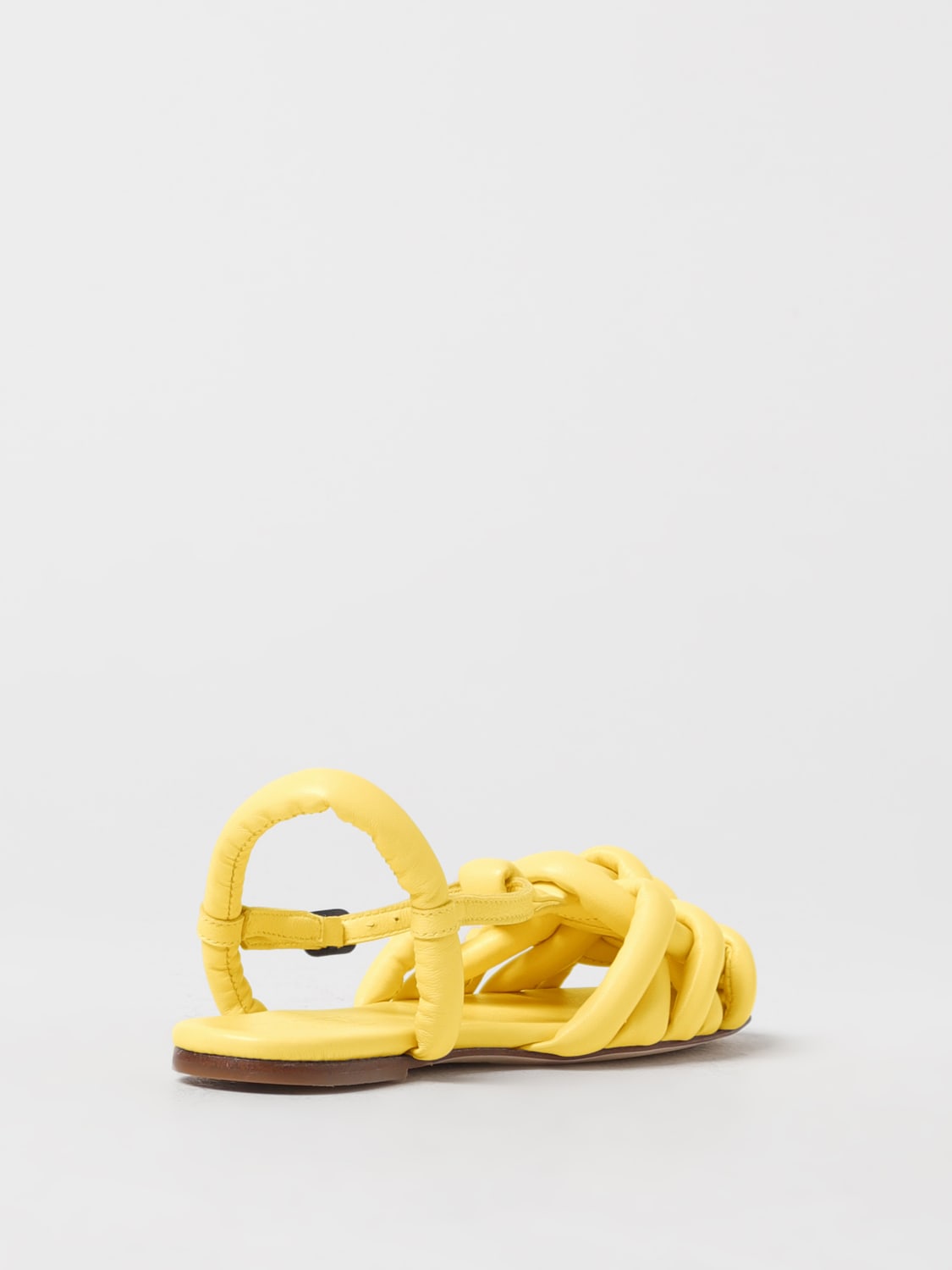 HEREU FLAT SANDALS: Shoes woman Hereu, Yellow - Img 3