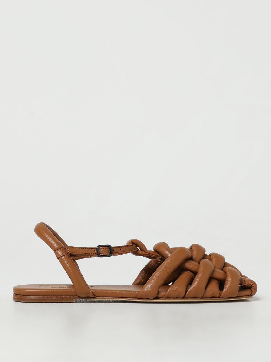 HEREU FLAT SANDALS: Shoes woman Hereu, Leather - Img 1