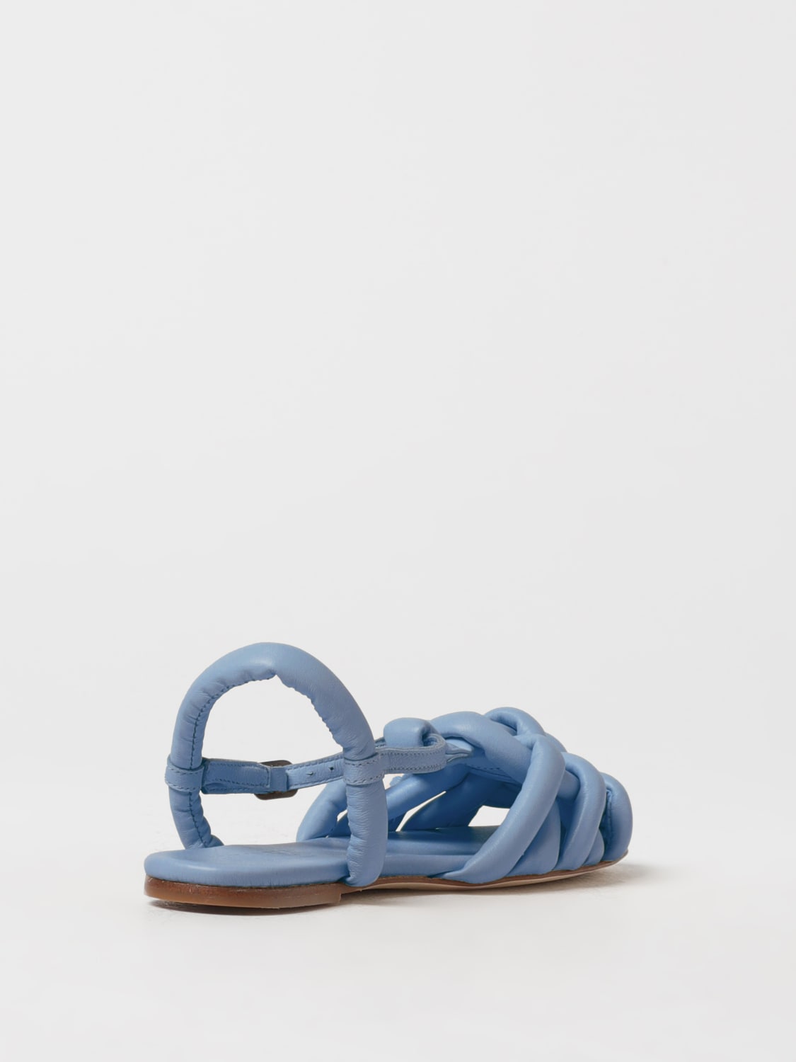 HEREU SANDALES PLATES: Chaussures femme Hereu, Ciel - Img 3