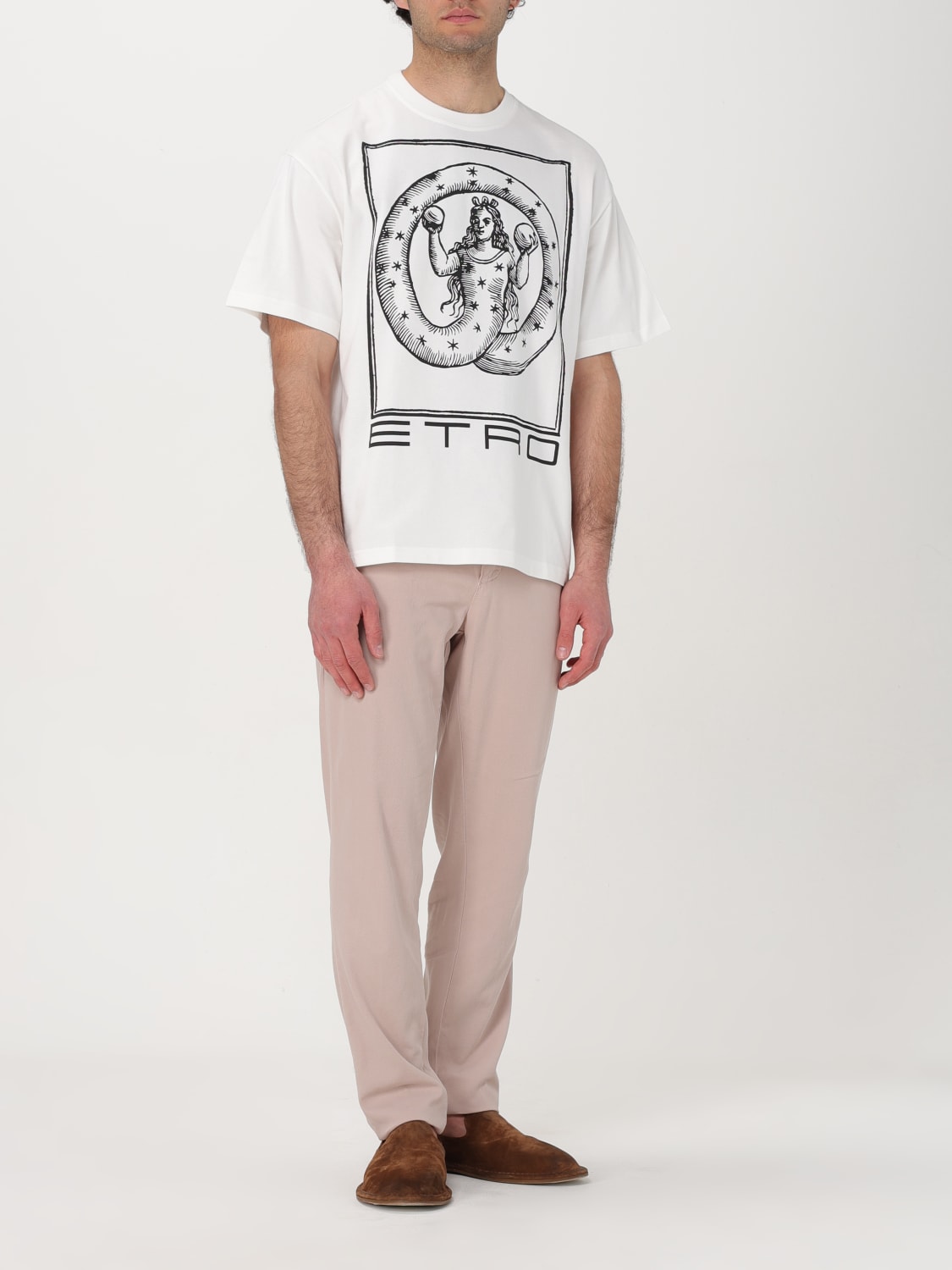 ETRO Tシャツ: Tシャツ メンズ Etro, ホワイト - Img 2