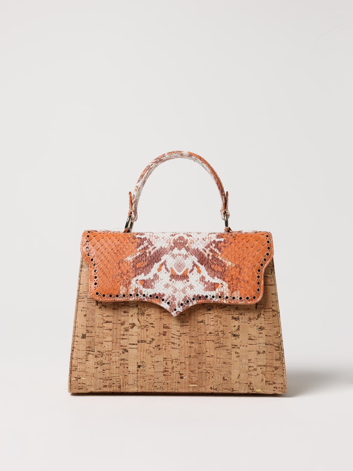 Crossbody Bags TARI#39; RURAL DESIGN Woman color Orange