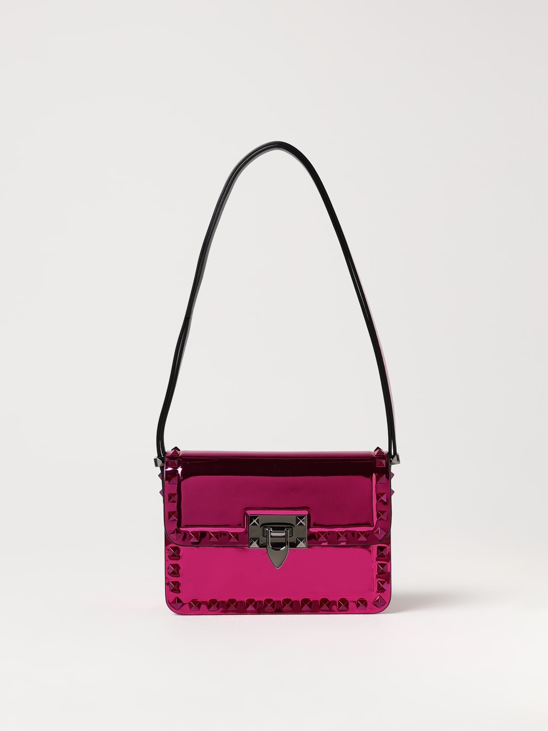 VALENTINO GARAVANI MINI BAG: Shoulder bag woman Valentino Garavani, Fuchsia - Img 1