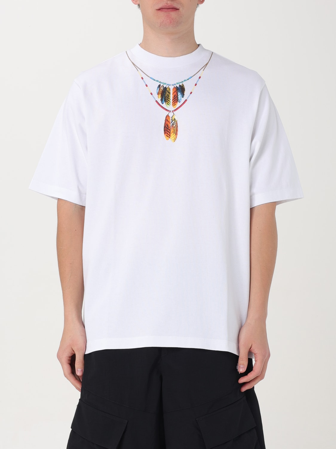 MARCELO BURLON COUNTY OF MILAN T-SHIRT: T-shirt Marcelo Burlon County Of Milan in cotone , Bianco - Img 1