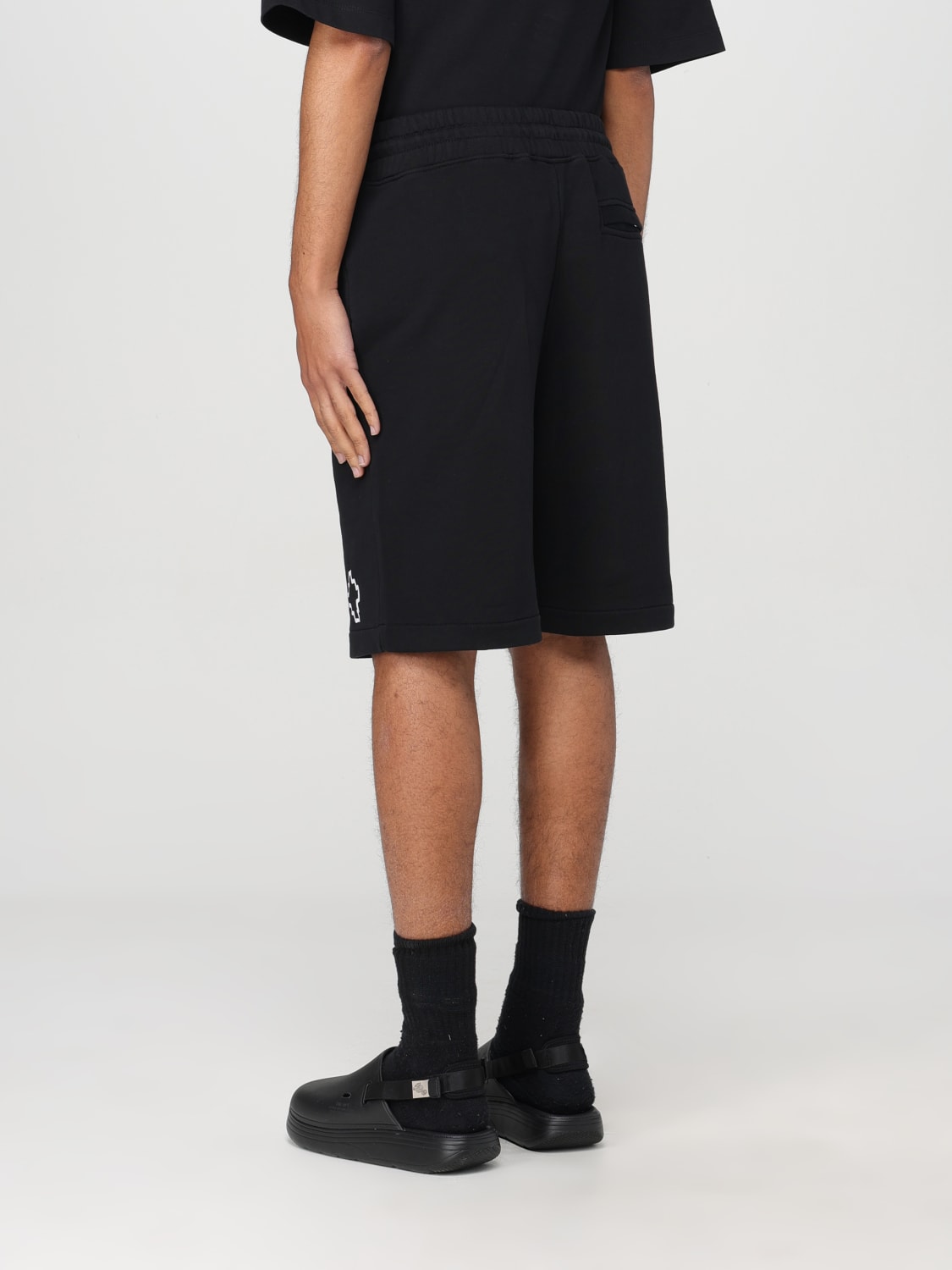 MARCELO BURLON SHORTS: Shorts herren Marcelo Burlon County Of Milan, Schwarz - Img 3