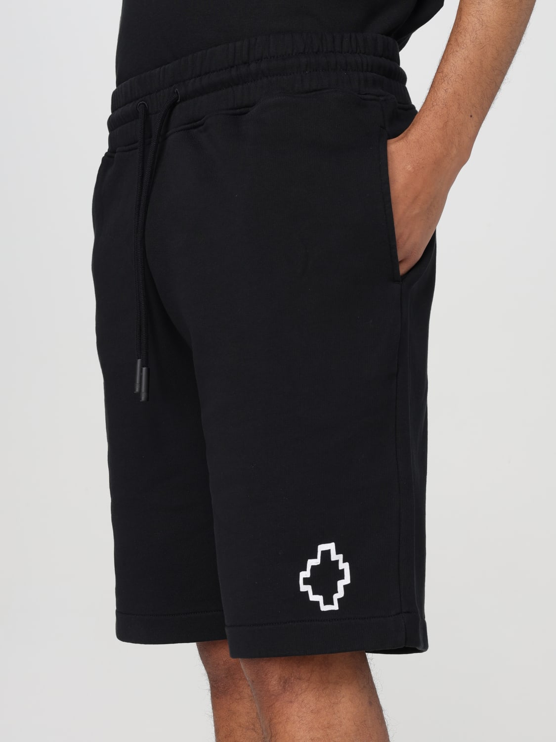 MARCELO BURLON SHORTS: Shorts herren Marcelo Burlon County Of Milan, Schwarz - Img 4