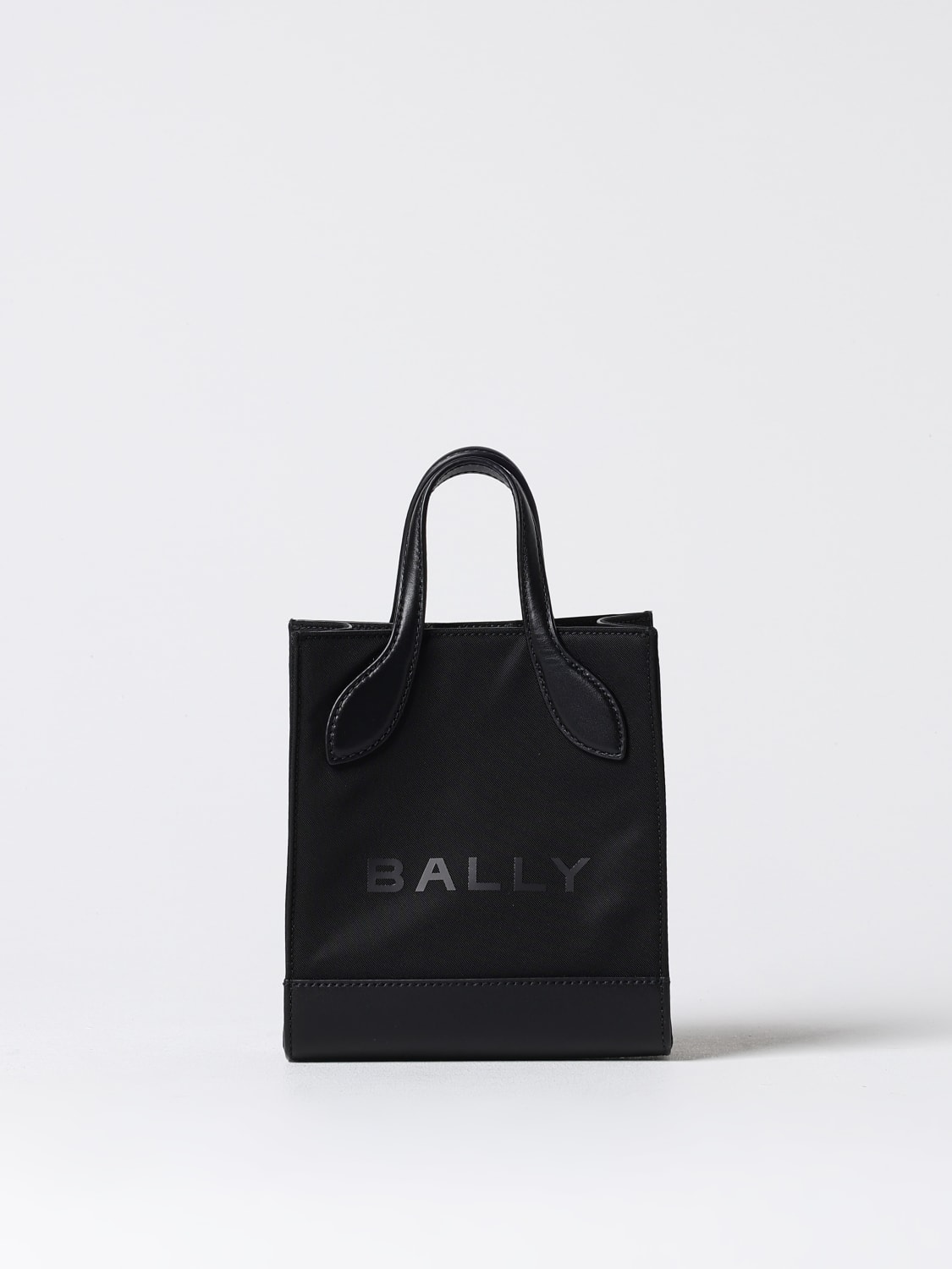 Giglio Borsa Mini Bar Bally in nylon e pelle