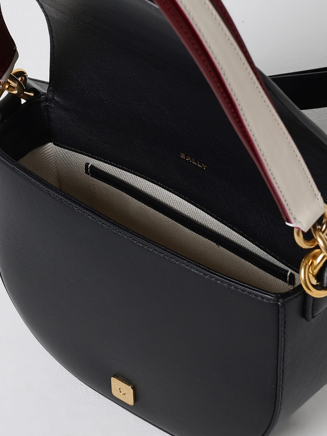 BALLY BORSA MINI: Borsa Bally in pelle , Nero - Img 4