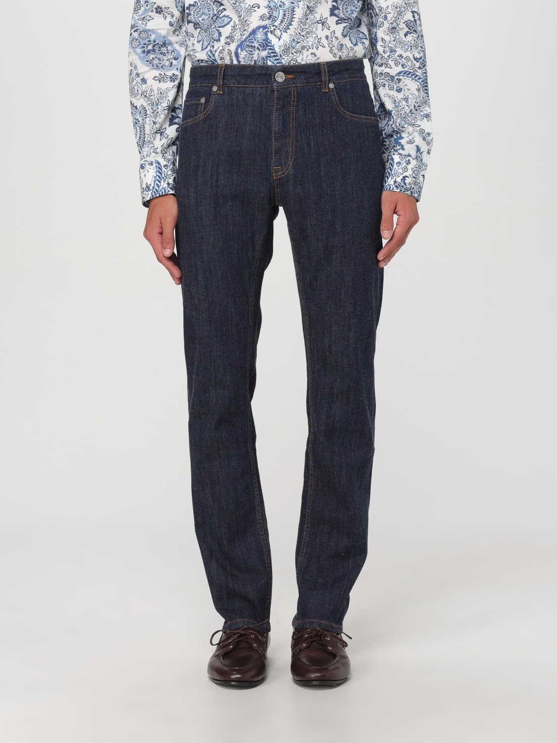 Giglio Jeans Etro in denim di cotone