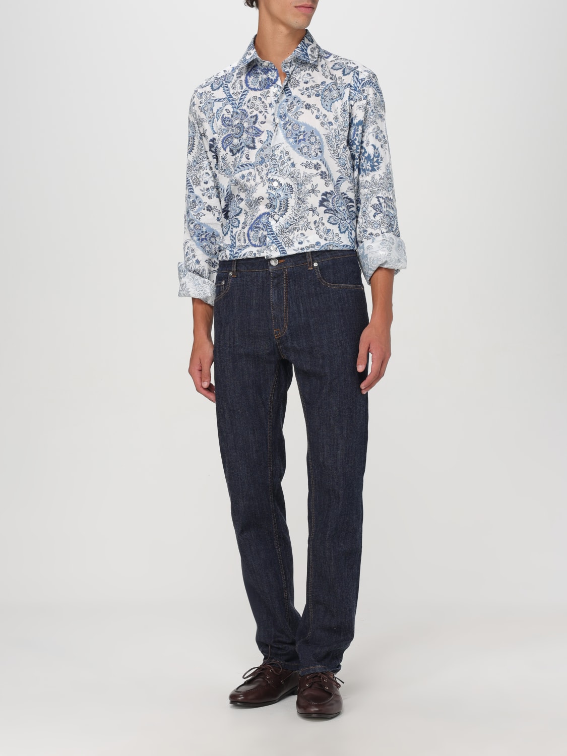 ETRO JEANS: Jeans men Etro, Blue - Img 2