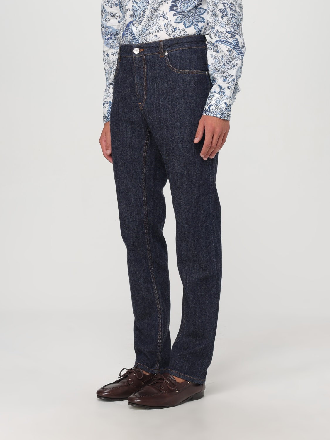 ETRO JEANS: Jeans men Etro, Blue - Img 4