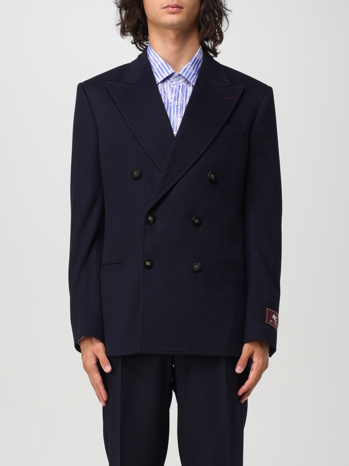 ETRO BLAZER: Blazer men Etro, Blue - Img 1