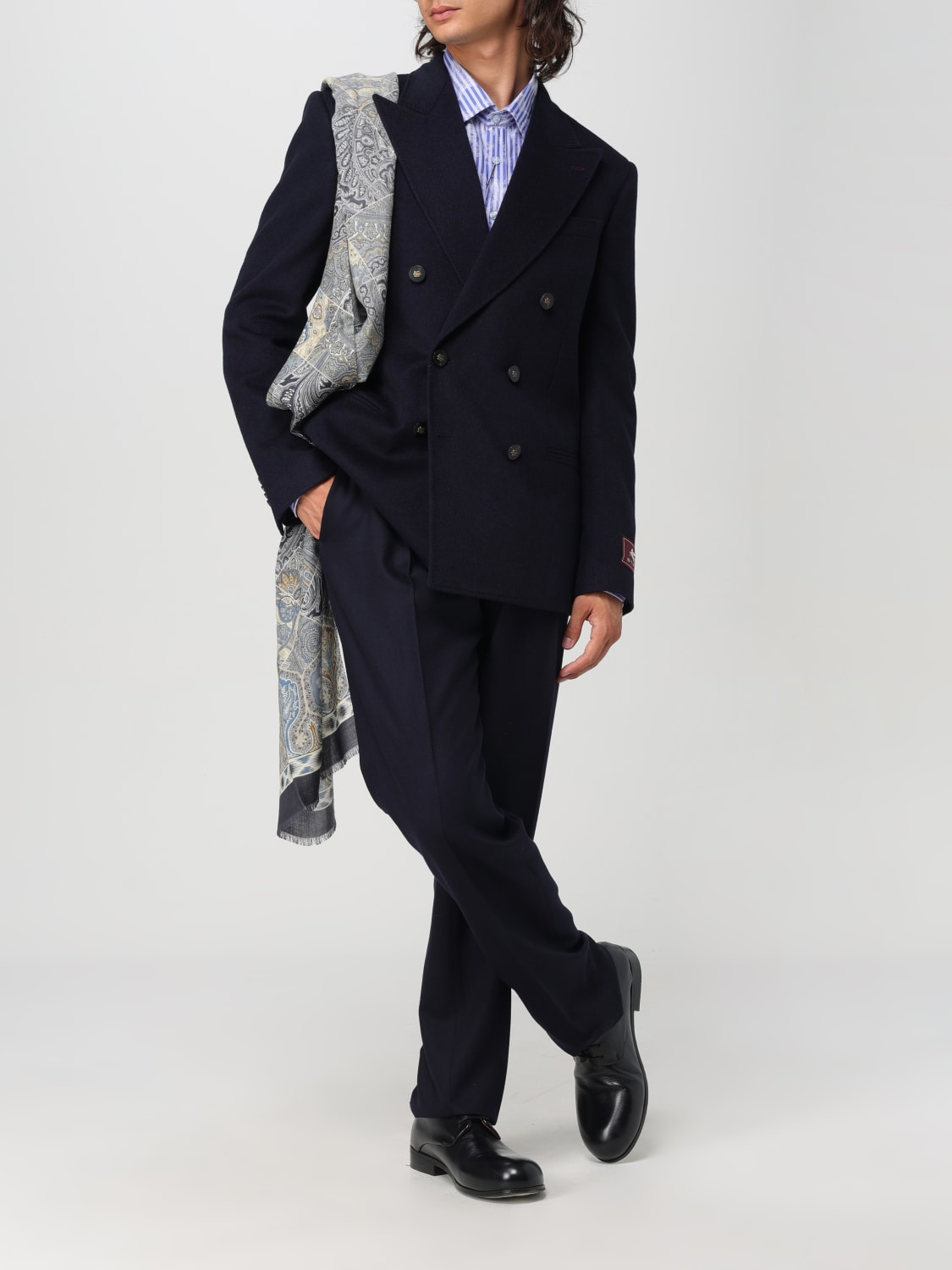 ETRO BLAZER: Blazer men Etro, Blue - Img 2