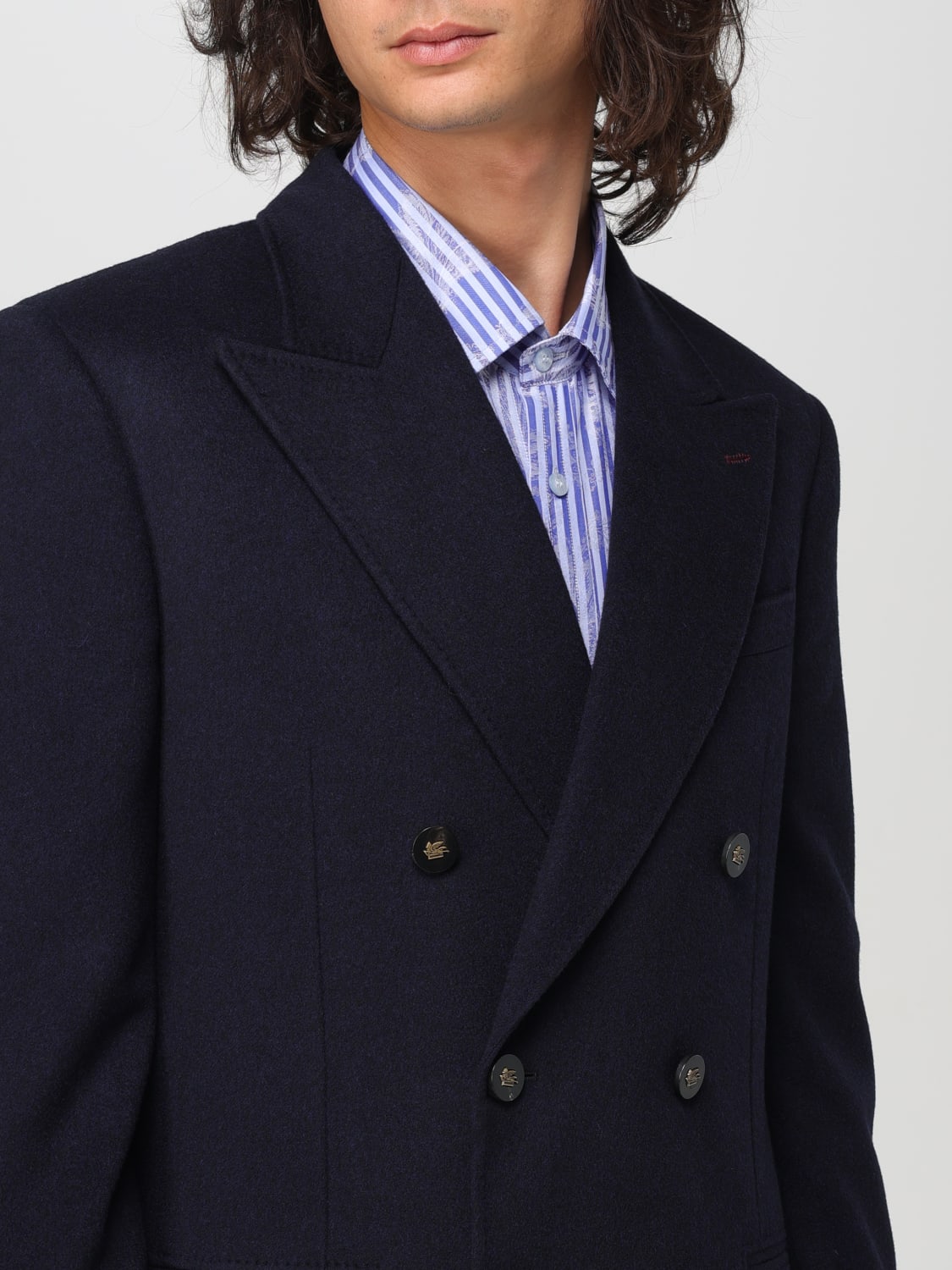 ETRO BLAZER: Blazer men Etro, Blue - Img 5