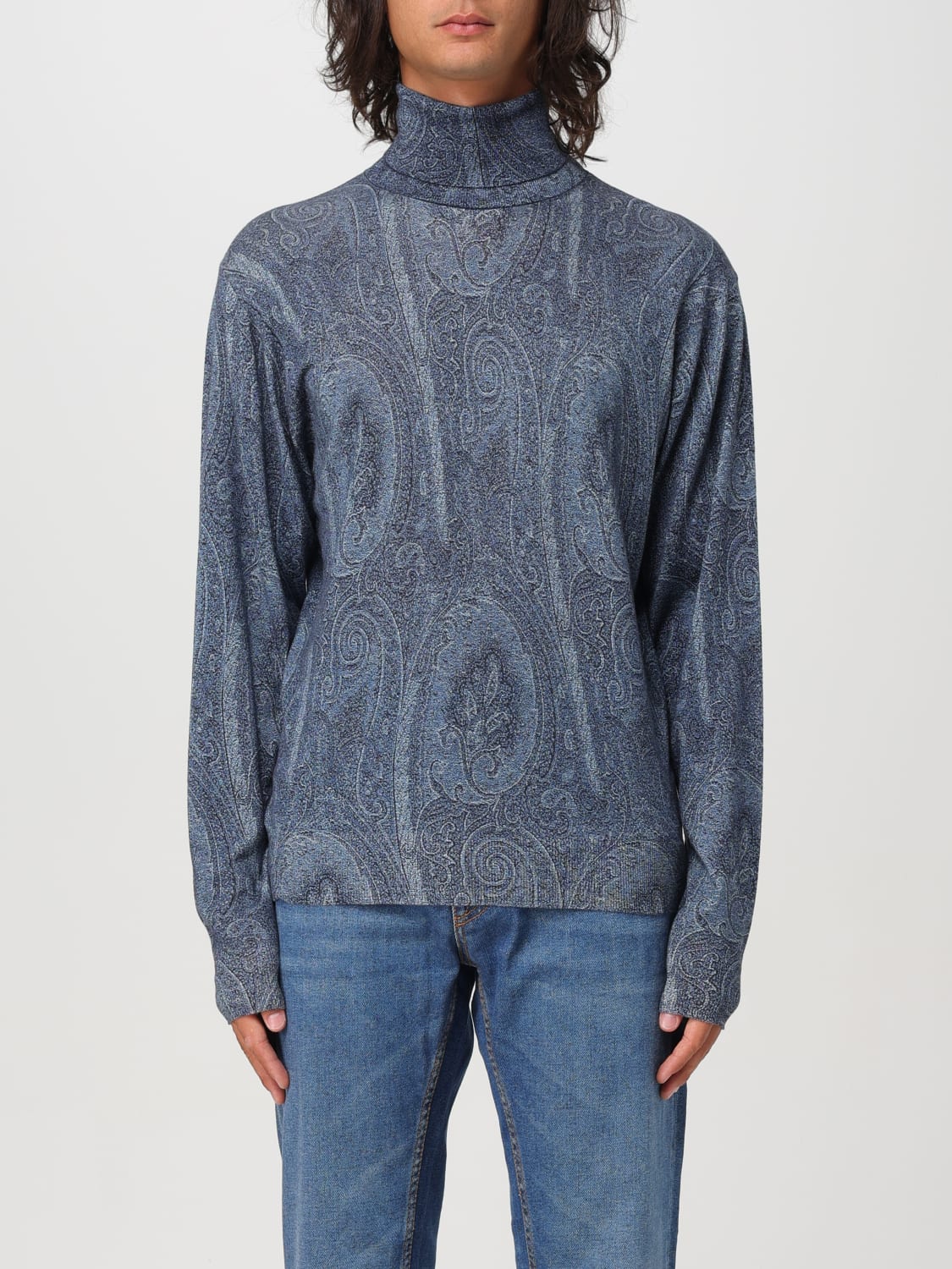 ETRO PULL: Pull homme Etro, Bleu - Img 1