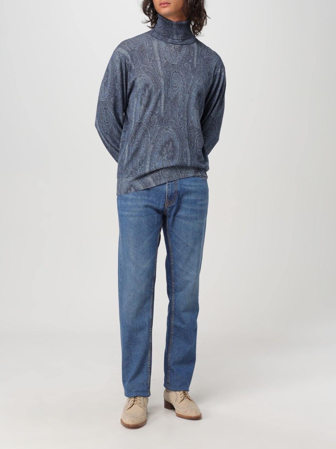 ETRO PULL: Pull homme Etro, Bleu - Img 2