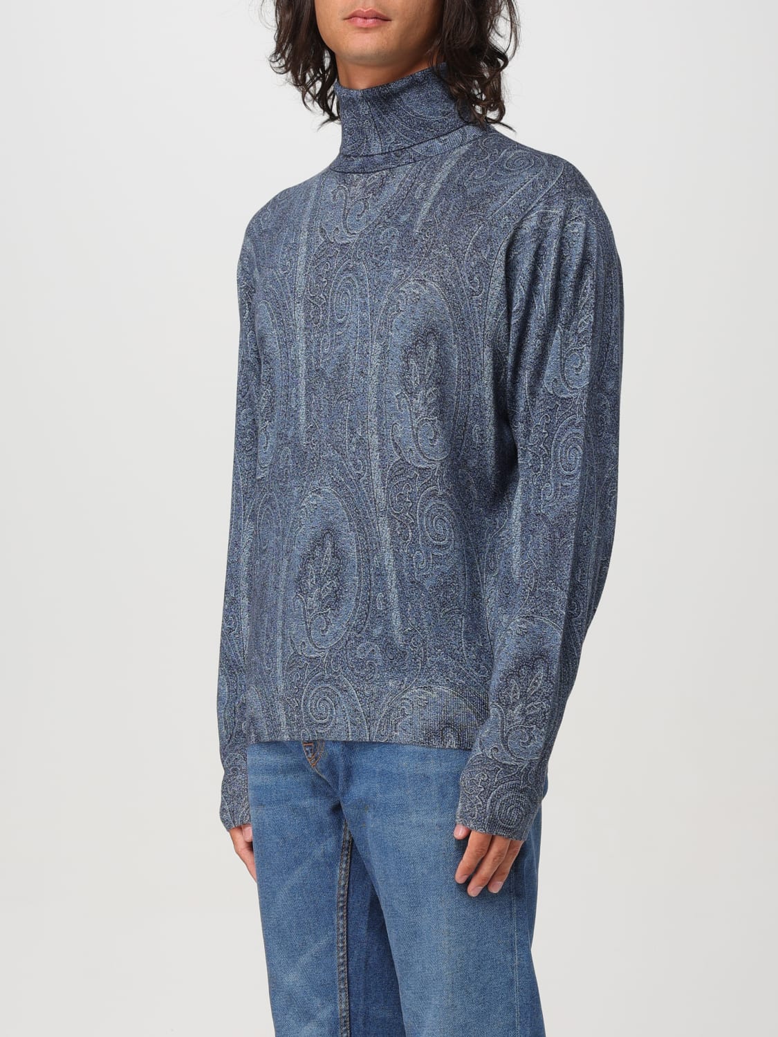 ETRO PULL: Pull homme Etro, Bleu - Img 4