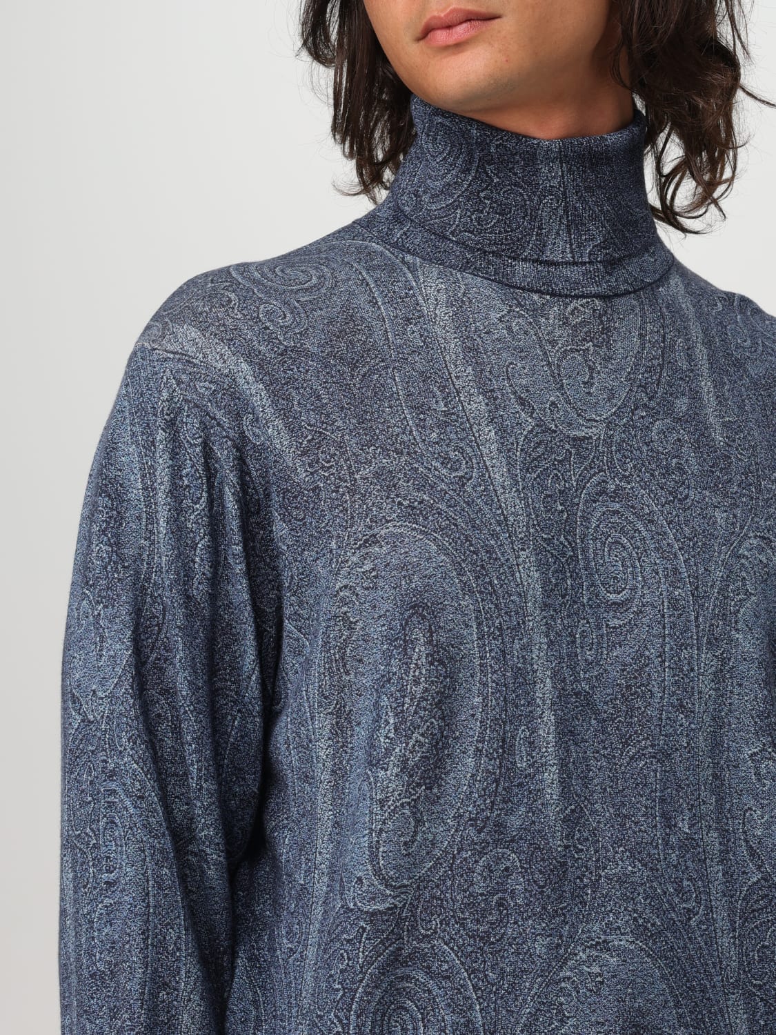 ETRO PULL: Pull homme Etro, Bleu - Img 5