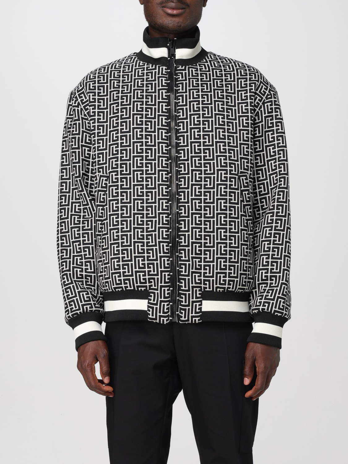 Giglio Giacca-Bomber reversibile con zip Balmain