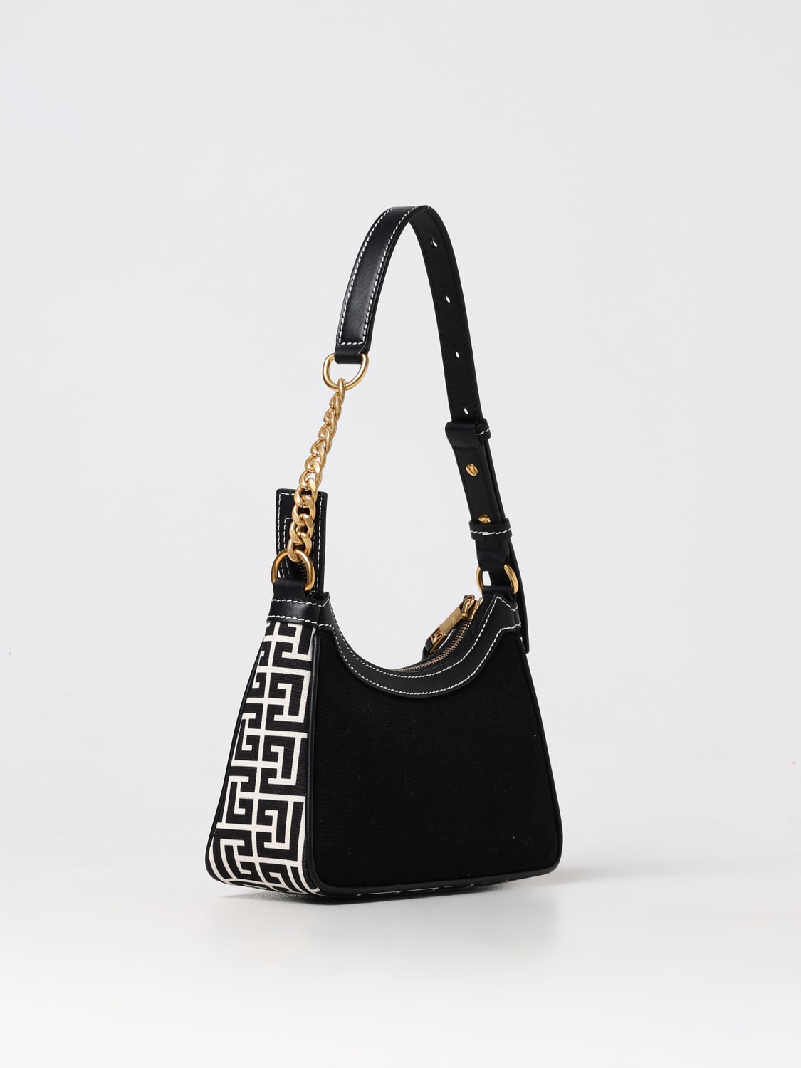 BALMAIN SHOULDER BAG: Shoulder bag woman Balmain, Black - Img 3