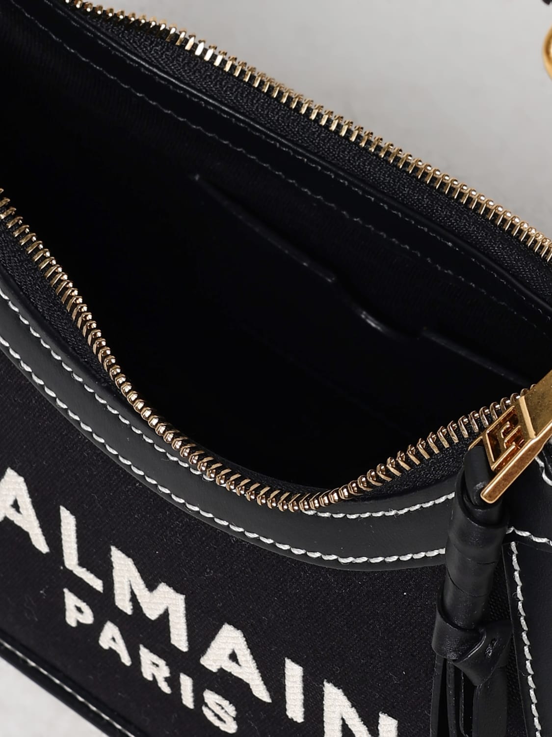 BALMAIN SHOULDER BAG: Shoulder bag woman Balmain, Black - Img 5