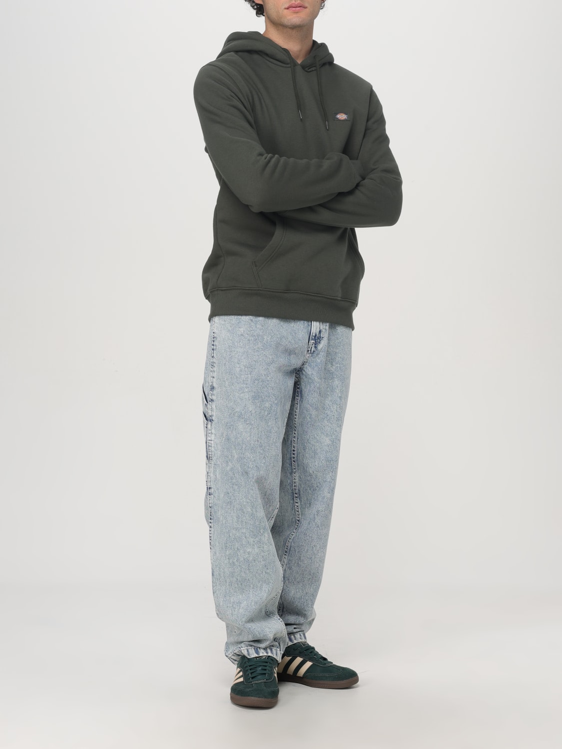 DICKIES SWEATSHIRT: Sweatshirt men Dickies, Green - Img 2