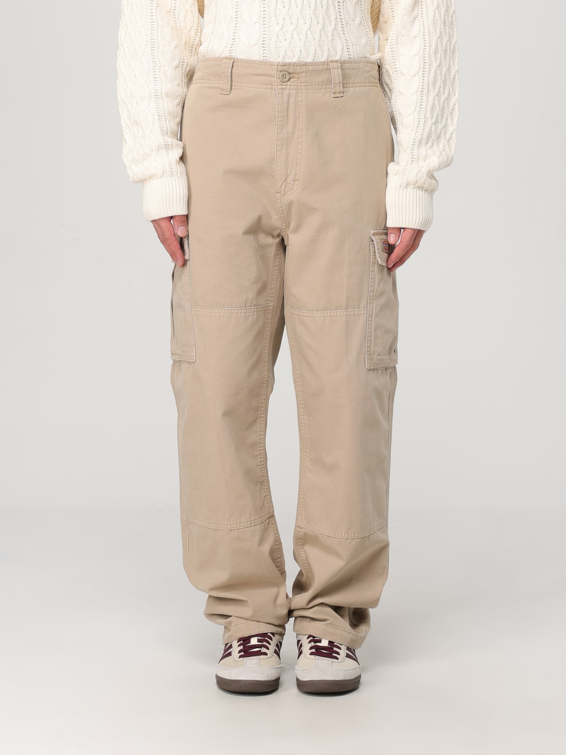 DICKIES Pants men Sand Dickies pants DK0A4YF2 online at GIGLIO.COM